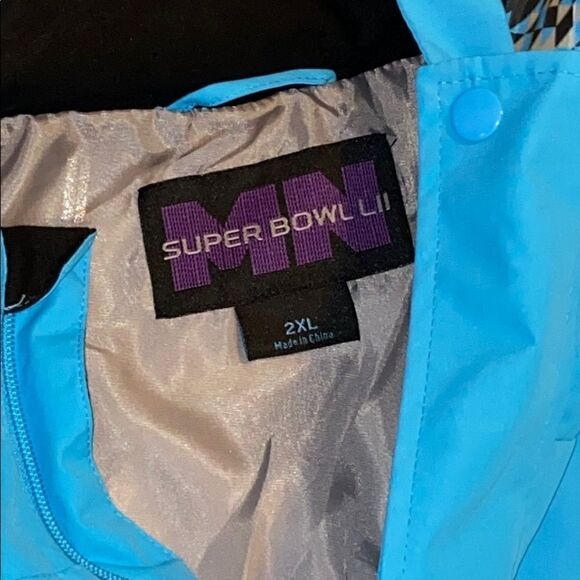 RARE Men’s NFL Super Bowl LII Jacket Sz 2XL - Picture 7 of 7